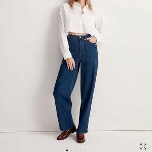 Madewell The Perfect Vintage Wide-leg jeans